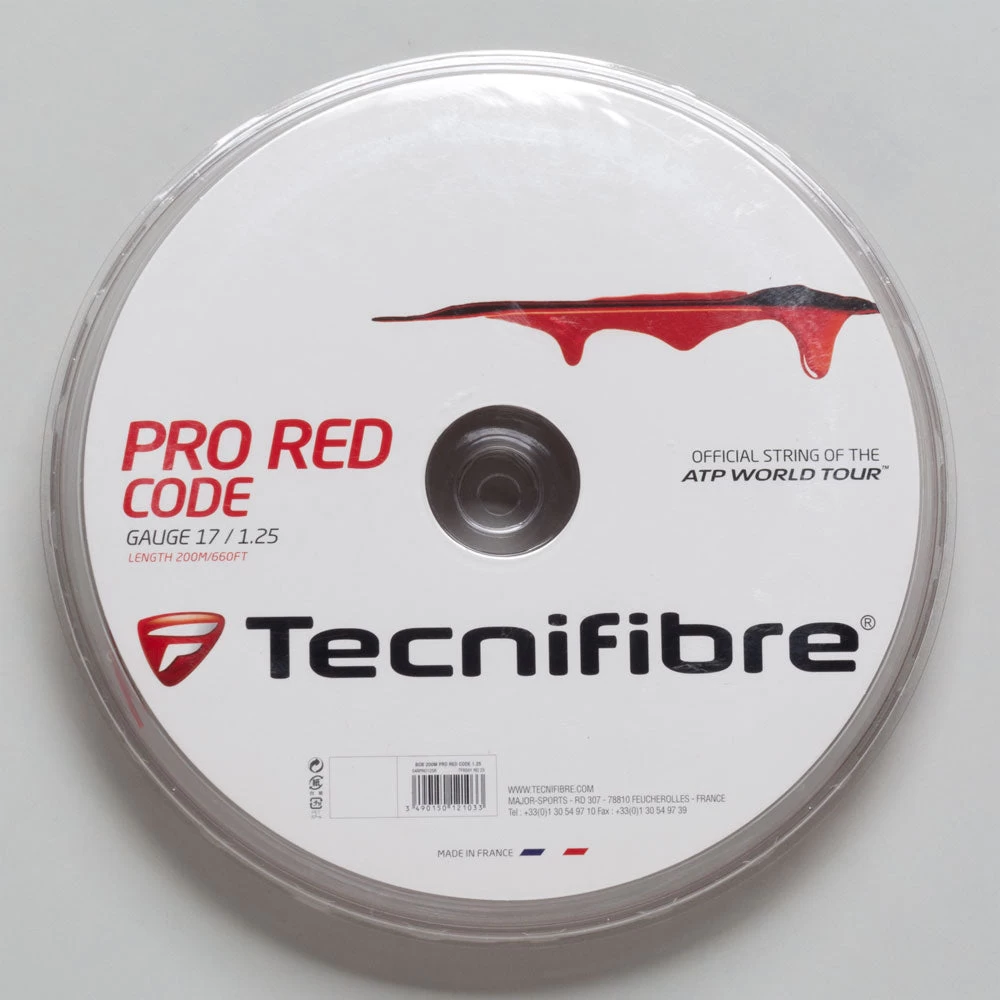 Tecnifibre Redcode 17 660' Reel 3 Tecnifibre Redcode 17 660' Reel