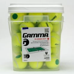 Gamma 78 Green Dot 48 Ball Bucket