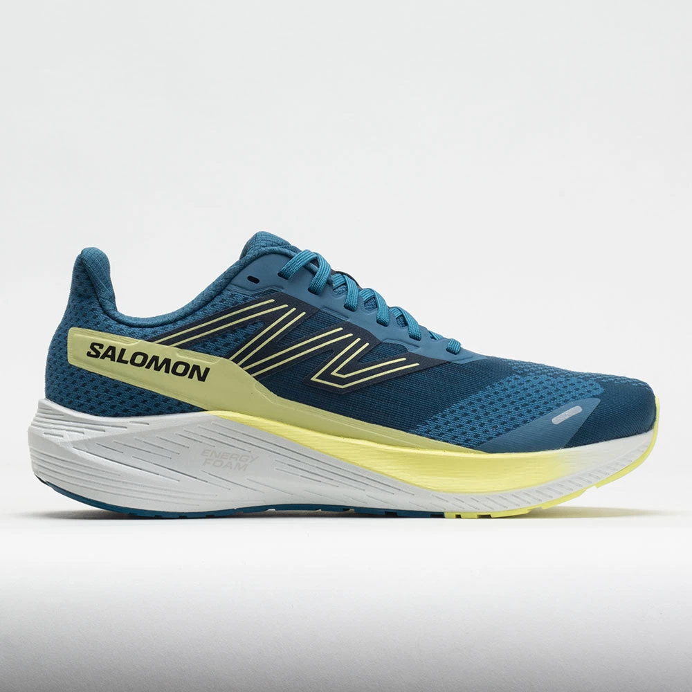 Salomon Aero Blaze Men's Blue Ashes/Sunny Lime/Dark Sapphire 3 Salomon Aero Blaze Men's Blue Ashes/Sunny Lime/Dark Sapphire