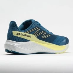 Salomon Aero Blaze Men's Blue Ashes/Sunny Lime/Dark Sapphire 13 Salomon Aero Blaze Men's Blue Ashes/Sunny Lime/Dark Sapphire -Sport Racquet Shop 040658 6