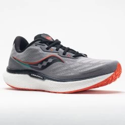 Saucony Triumph 19 Men's Alloy/Fire -Sport Racquet Shop 046948 5