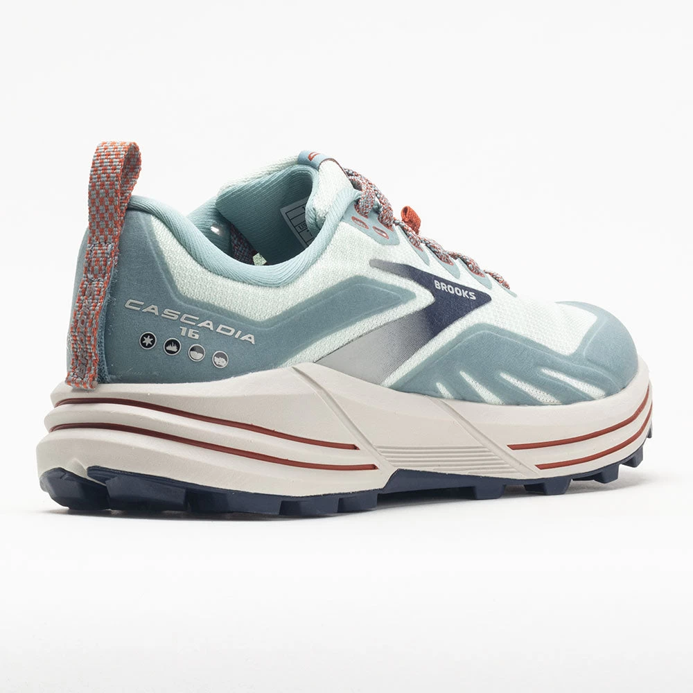 Brooks Cascadia 16 Women's Aqua/Tourmaline/Rooibos Tea 8 Brooks Cascadia 16 Women's Aqua/Tourmaline/Rooibos Tea - Image 6