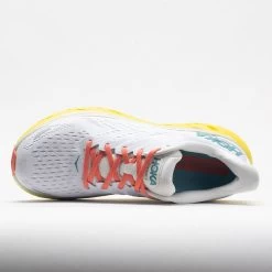 HOKA Clifton 8 Men's Blanc De Blanc/Illuminating -Sport Racquet Shop 047649 2