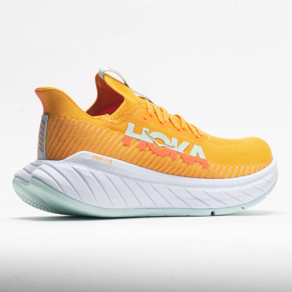 HOKA Carbon X 3 Men's Radiant Yellow/Camellia 8 HOKA Carbon X 3 Men's Radiant Yellow/Camellia - Image 6