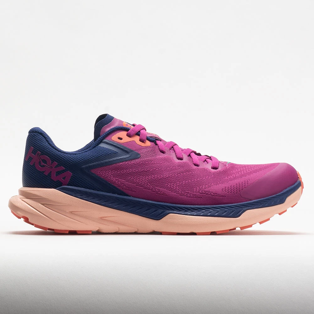 HOKA Zinal Women's Festival Fuchsia/Bellwether Blue 3 HOKA Zinal Women's Festival Fuchsia/Bellwether Blue