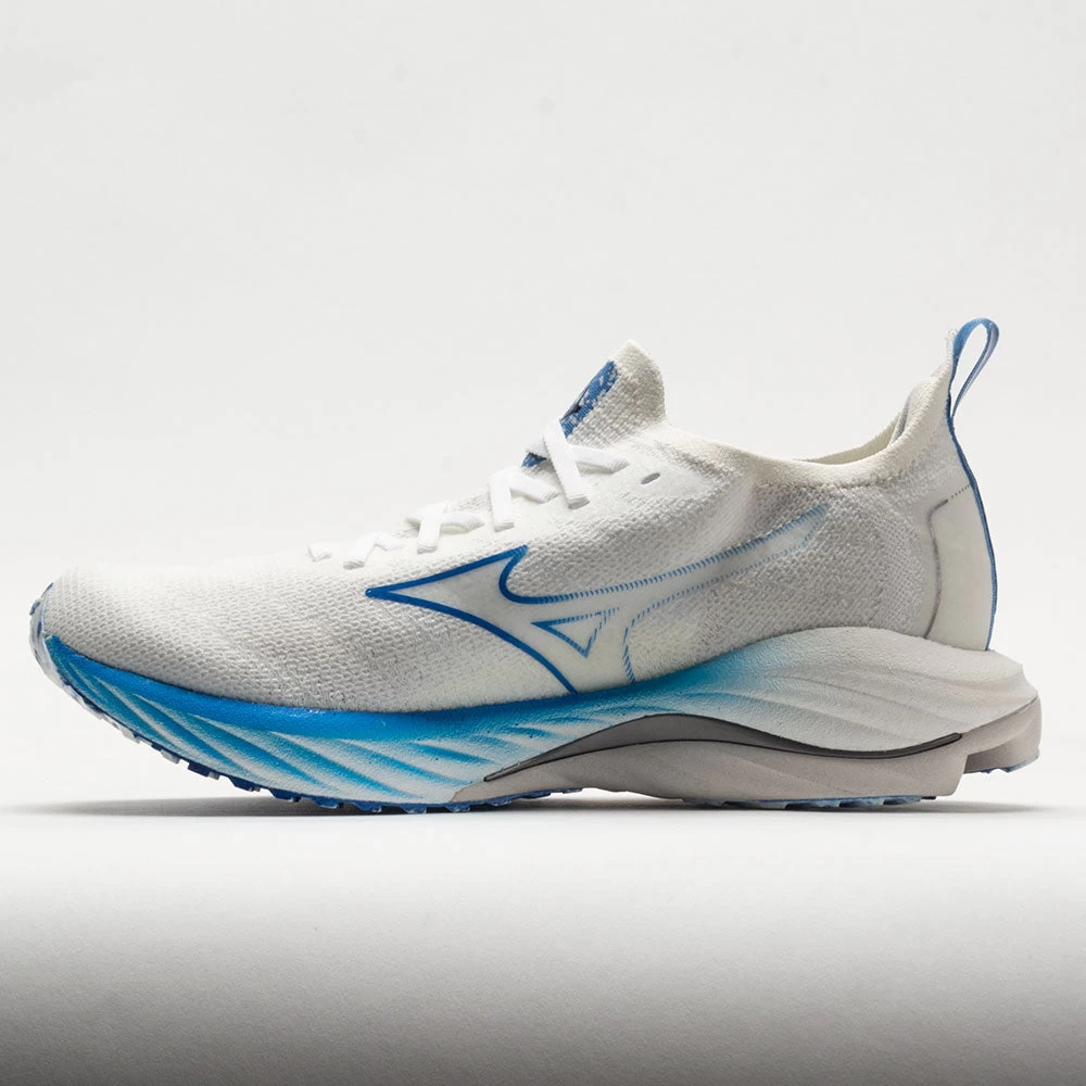 Mizuno Wave Neo Wind Men's Undyed White/Peace Blue 4 Mizuno Wave Neo Wind Men's Undyed White/Peace Blue - Image 2