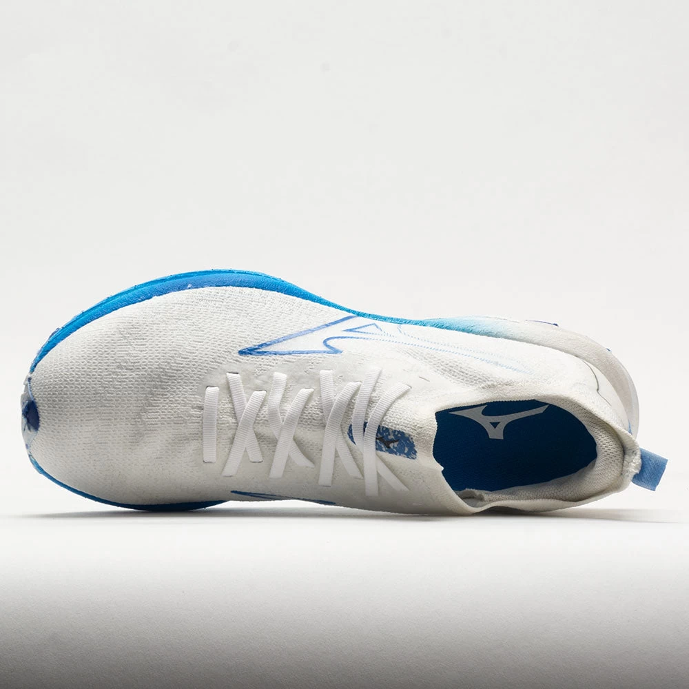Mizuno Wave Neo Wind Men's Undyed White/Peace Blue 5 Mizuno Wave Neo Wind Men's Undyed White/Peace Blue - Image 3