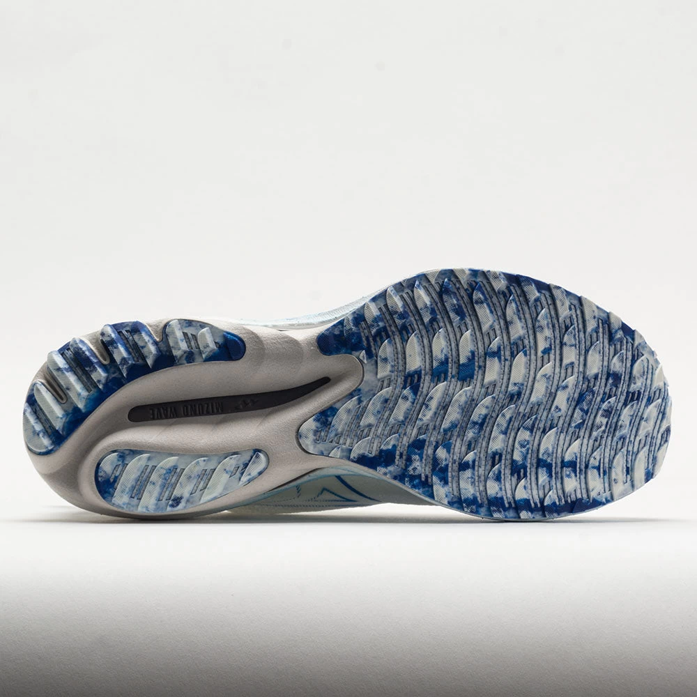 Mizuno Wave Neo Wind Men's Undyed White/Peace Blue 6 Mizuno Wave Neo Wind Men's Undyed White/Peace Blue - Image 4