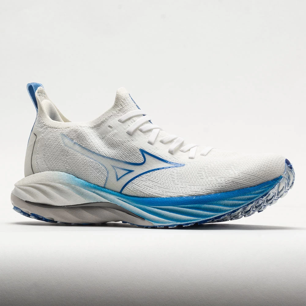 Mizuno Wave Neo Wind Men's Undyed White/Peace Blue 7 Mizuno Wave Neo Wind Men's Undyed White/Peace Blue - Image 5