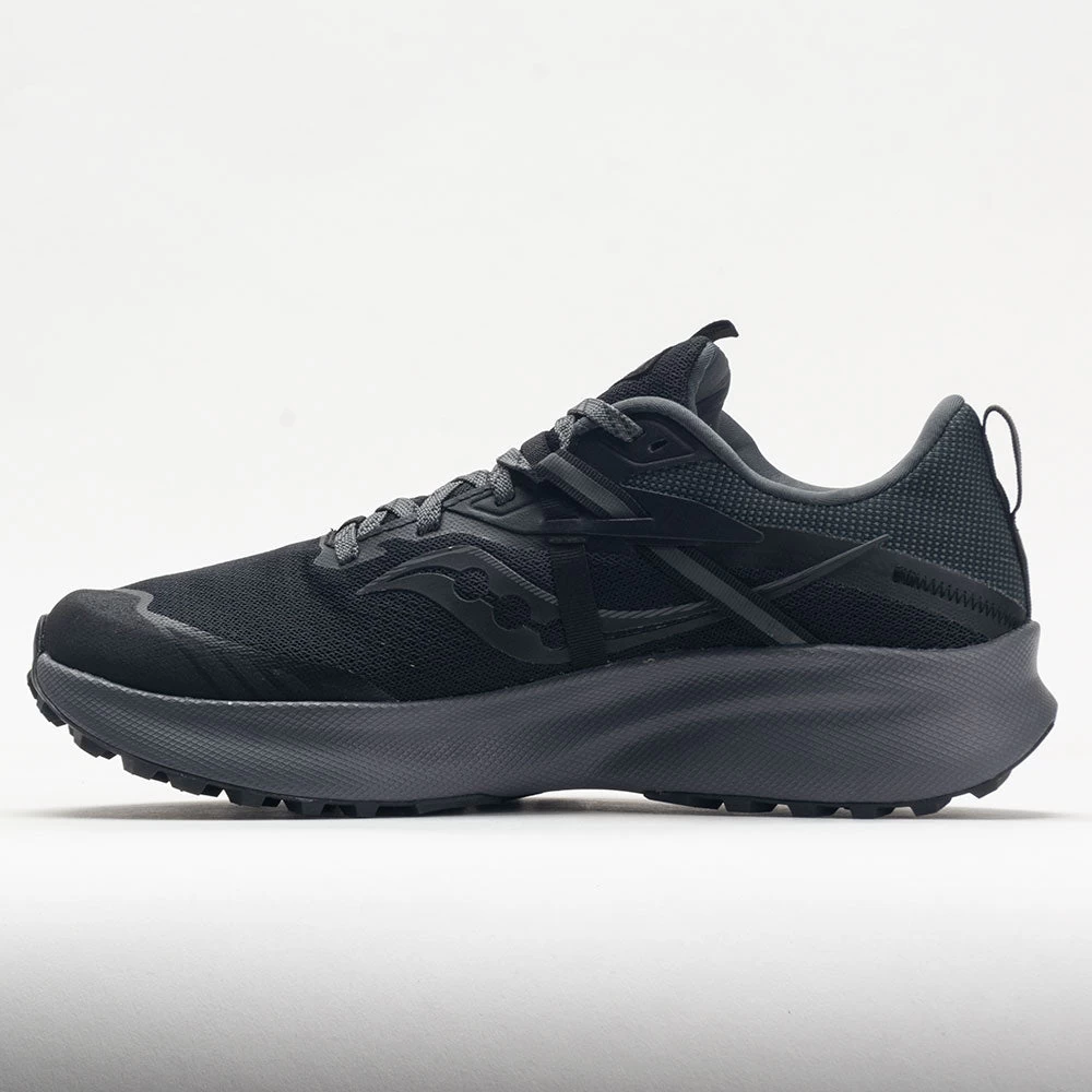 Saucony Ride 15 TR Men's Black/Charcoal 4 Saucony Ride 15 TR Men's Black/Charcoal - Image 2