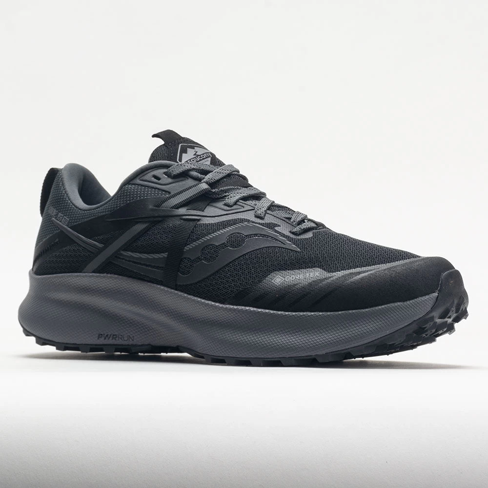 Saucony Ride 15 TR Men's Black/Charcoal 7 Saucony Ride 15 TR Men's Black/Charcoal - Image 5