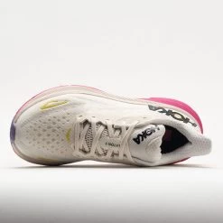 HOKA Clifton 9 Women's Eggnog/Blanc De Blanc -Sport Racquet Shop 049209 2