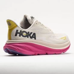 HOKA Clifton 9 Women's Eggnog/Blanc De Blanc -Sport Racquet Shop 049209 6