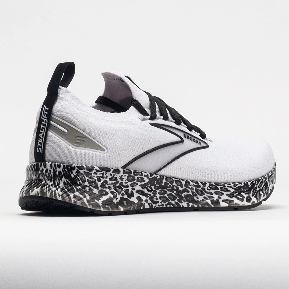 Brooks Levitate Stealthfit 6 Women's White/Black/Alloy 8 Brooks Levitate Stealthfit 6 Women's White/Black/Alloy - Image 6