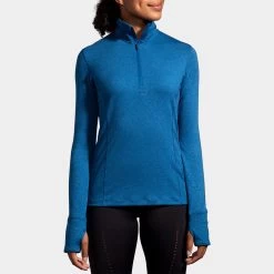 Brooks Dash 1/2 Zip Women's -Sport Racquet Shop 056547 440 1