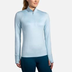Brooks Dash 1/2 Zip Women's -Sport Racquet Shop 056547 484 1