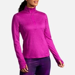 Brooks Dash 1/2 Zip Women's -Sport Racquet Shop 056547 687 1