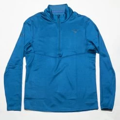 Mizuno Breath Thermo Half Zip Men's 10 Mizuno Breath Thermo Half Zip Men's -Sport Racquet Shop 056785 byb 1