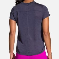 Brooks Distance Graphic Short Sleeve Women's (2020) -Sport Racquet Shop 056802 459 2