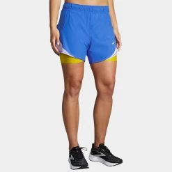 Brooks Chaser 5" 2-in-1 Shorts Women's -Sport Racquet Shop 056804 414 1