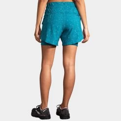 Brooks Chaser 5" 2-in-1 Shorts Women's -Sport Racquet Shop 056804 486 2
