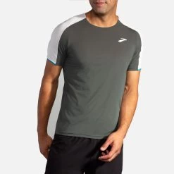 Brooks Atmosphere Short Sleeve Men's (2020) -Sport Racquet Shop 056815 381 1