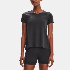 Under Armour Iso-Chill Run Short Sleeve Women's -Sport Racquet Shop 056880 010 1