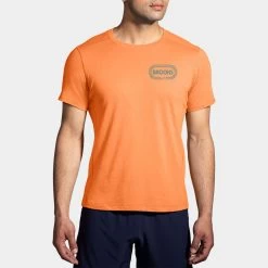 Brooks Distance Short Sleeve 2.0 Men's 23 Brooks Distance Short Sleeve 2.0 Men's -Sport Racquet Shop 057297 834 1