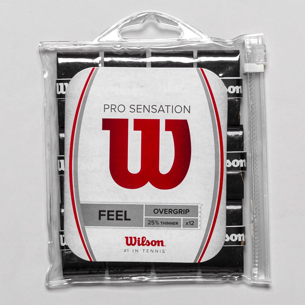 Wilson Pro Overgrip Sensation 12 Pack 3 Wilson Pro Overgrip Sensation 12 Pack