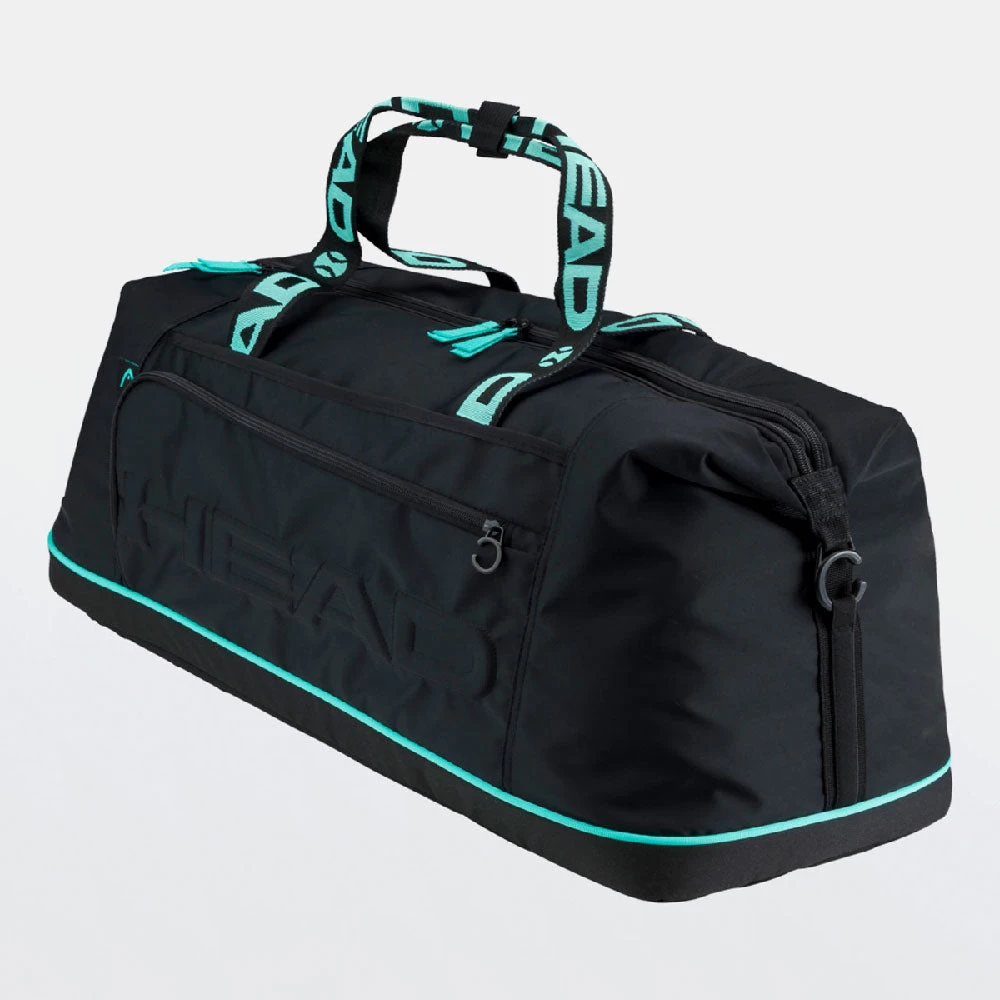 HEAD Coco Duffle Bag Black/Mint 3 HEAD Coco Duffle Bag Black/Mint