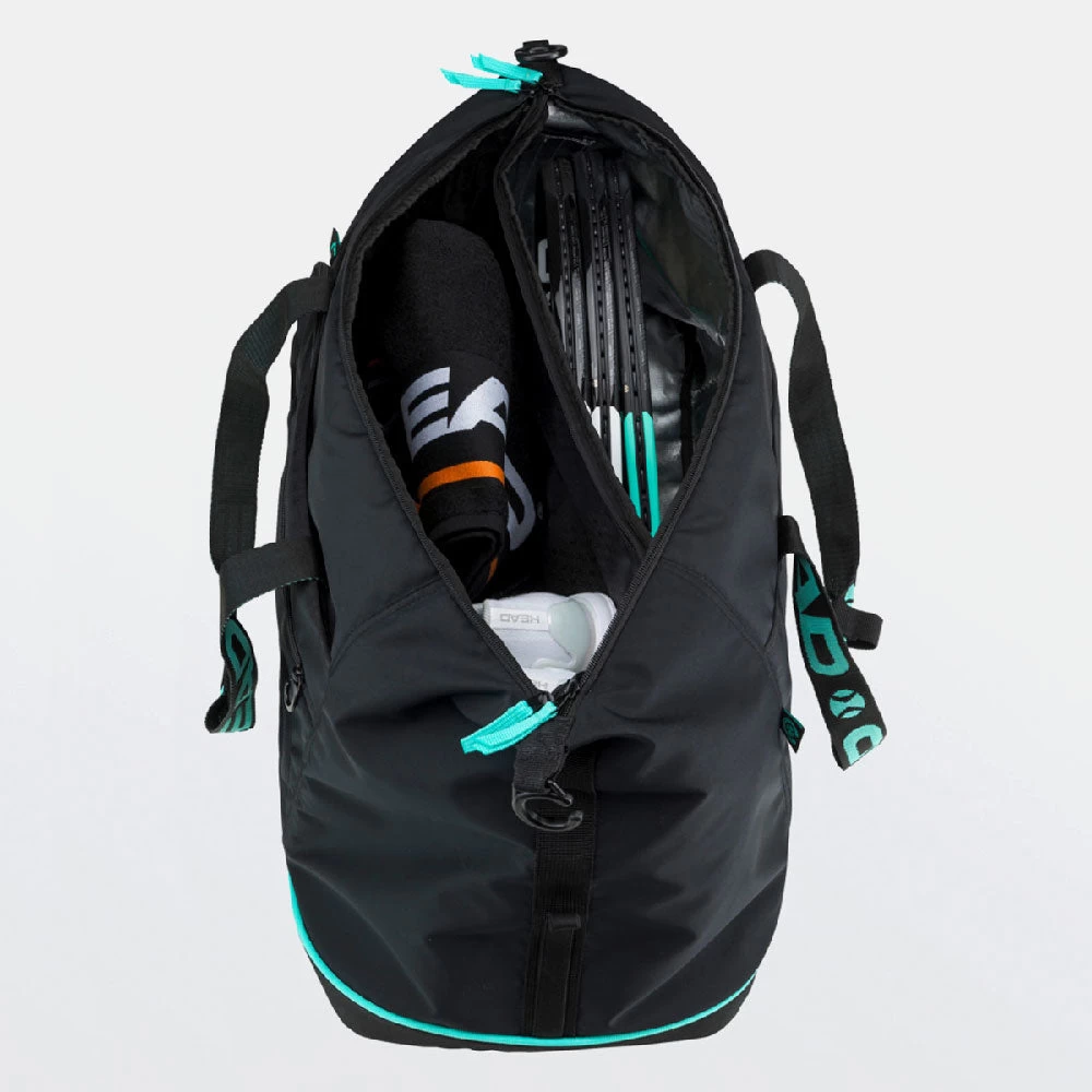 HEAD Coco Duffle Bag Black/Mint 6 HEAD Coco Duffle Bag Black/Mint - Image 4