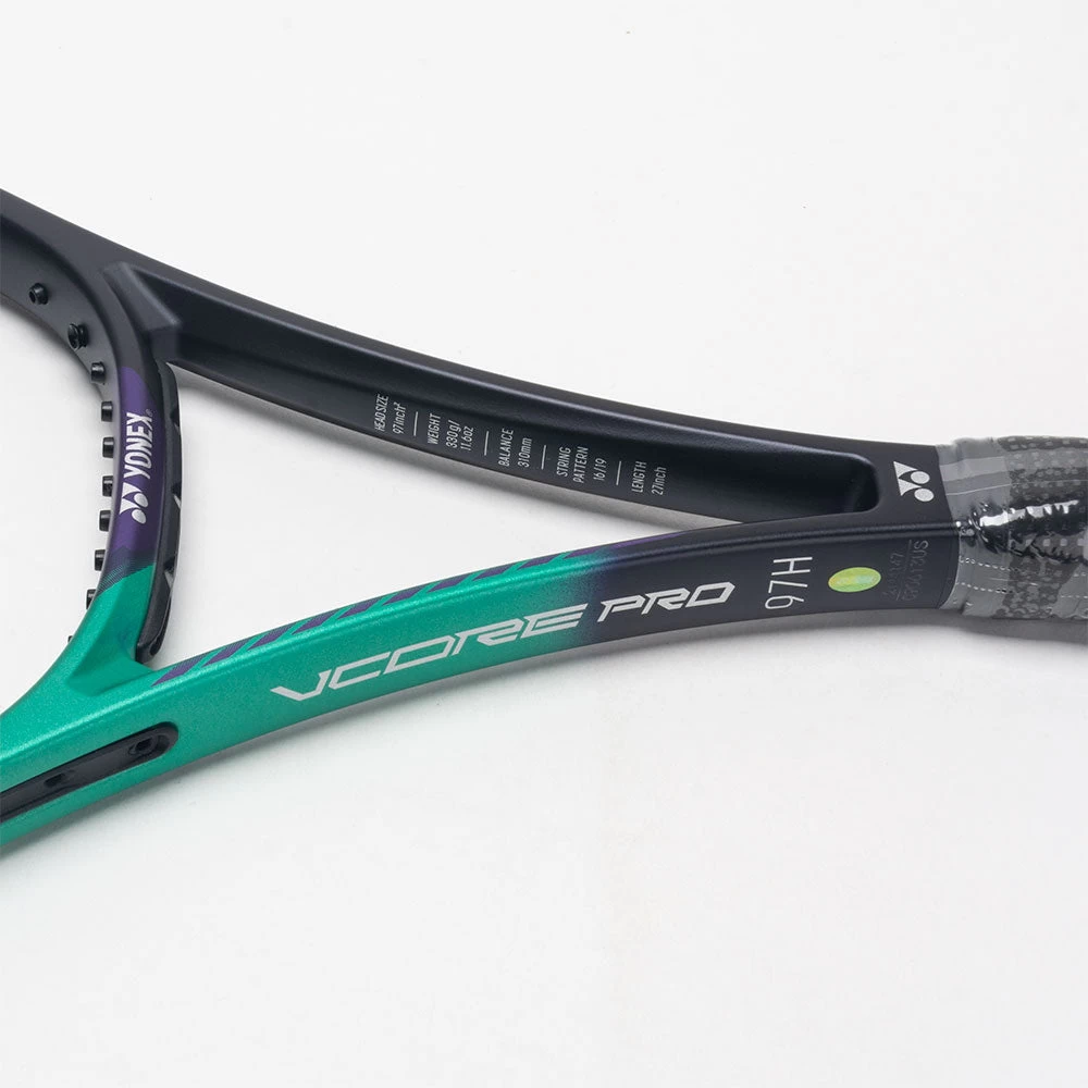 Yonex VCORE Pro 97H 330g Green/Purple 6 Yonex VCORE Pro 97H 330g Green/Purple - Image 4
