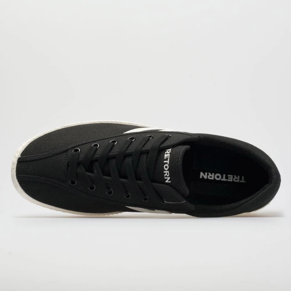 Tretorn Nylite Plus Canvas Women's Black/Black/White 5 Tretorn Nylite Plus Canvas Women's Black/Black/White - Image 3
