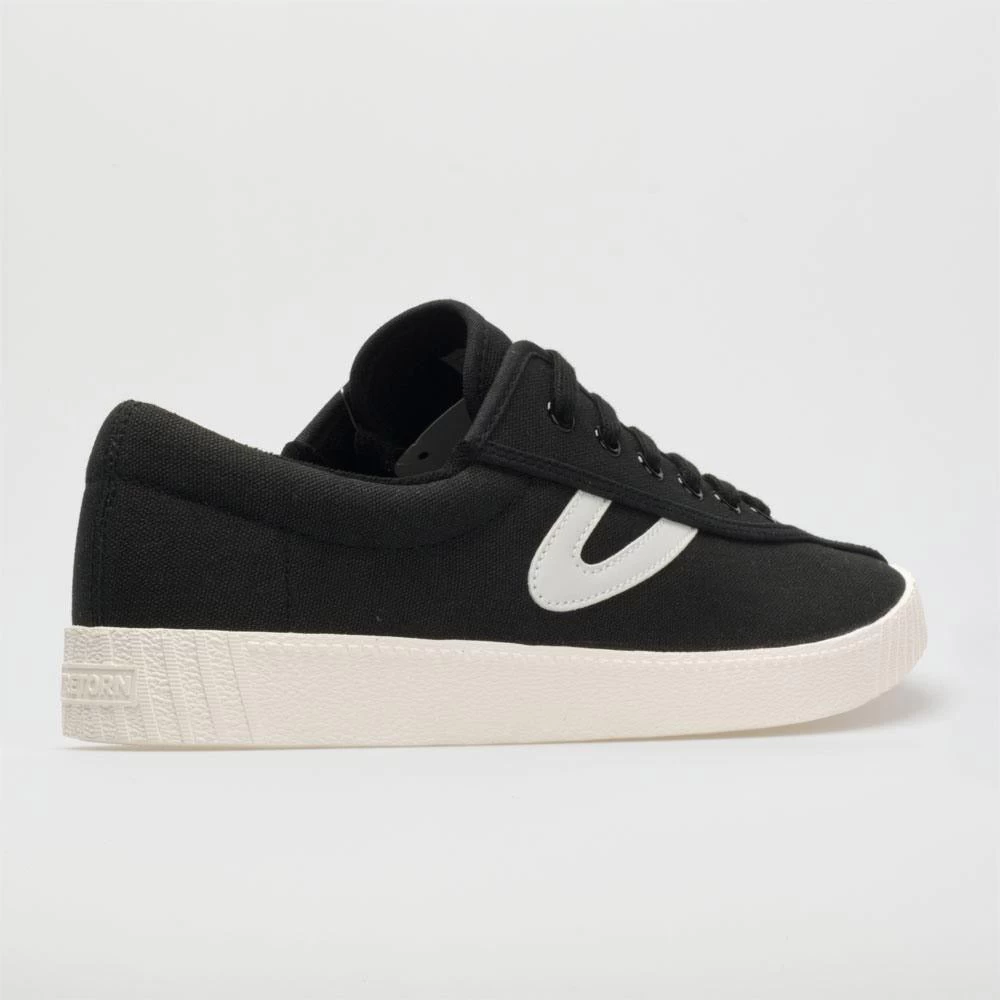 Tretorn Nylite Plus Canvas Women's Black/Black/White 8 Tretorn Nylite Plus Canvas Women's Black/Black/White - Image 6