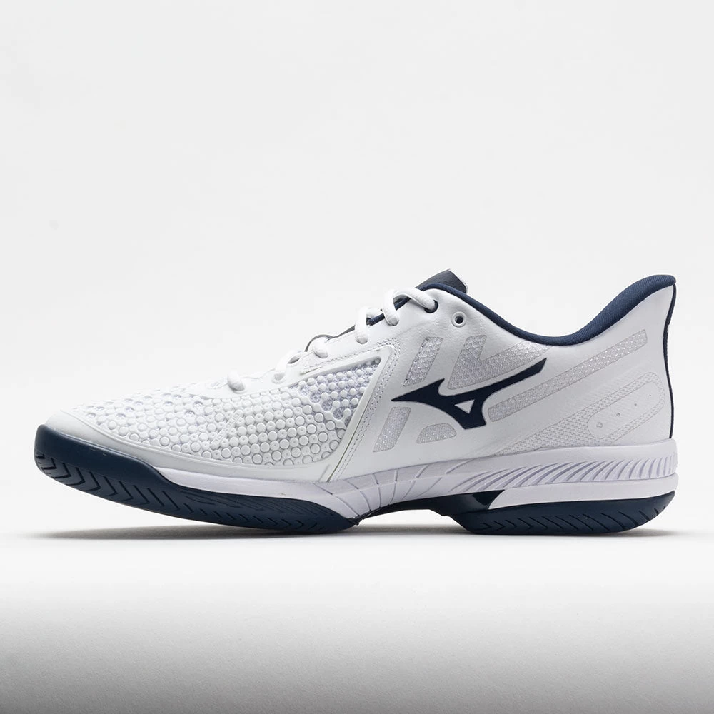 Mizuno Wave Exceed Tour 5 AC Men's White/Dress Blue 4 Mizuno Wave Exceed Tour 5 AC Men's White/Dress Blue - Image 2