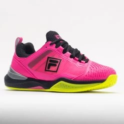 Fila Speedserve Energized Women's Knockout Pink/Safety Yellow/Black -Sport Racquet Shop 116756 5