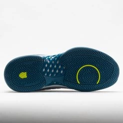 K-Swiss Hypercourt Express 2 Men's White/Celestial/Evening Primrose -Sport Racquet Shop 116914 4