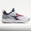 Diadora Speed Blushield Fly 4+ Clay Men's White/Blue Corsair/Fiery Red -Sport Racquet Shop 117032 3