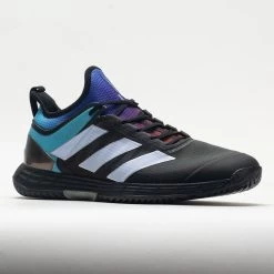 Adidas Adizero Ubersonic 4 Men's Grey/Blue Dawn/Core Black 12 Adidas Adizero Ubersonic 4 Men's Grey/Blue Dawn/Core Black -Sport Racquet Shop 117047 5