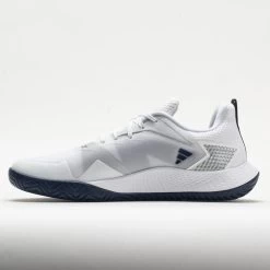 Adidas Defiant Speed Men's White/White/Navy Blue 9 Adidas Defiant Speed Men's White/White/Navy Blue -Sport Racquet Shop 117068 1