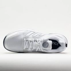 Adidas Defiant Speed Men's White/White/Navy Blue 10 Adidas Defiant Speed Men's White/White/Navy Blue -Sport Racquet Shop 117068 2