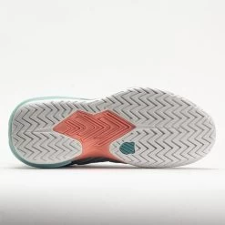 K-Swiss Ultrashot 3 Women's Blanc De Blanc/Mile Blue/Desert Flower -Sport Racquet Shop 117133 4