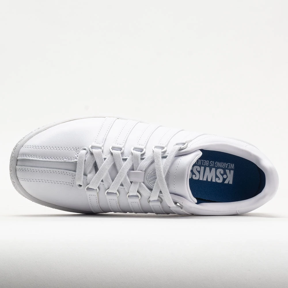 K-Swiss Classic Men's White/White 5 K-Swiss Classic Men's White/White - Image 3