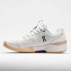 On Running On The Roger Pro Clay Women's White/Savannah -Sport Racquet Shop 117243 1