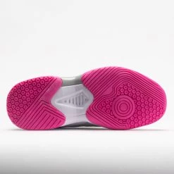 Diadora Challenge 4 SL Junior White/Silver/Rodamine Red -Sport Racquet Shop 121325 4