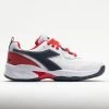 Diadora Challenge 5 SL Junior White/Blue Corsair/Fiery Red -Sport Racquet Shop 121359 3