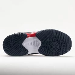 Diadora Challenge 5 SL Junior White/Blue Corsair/Fiery Red -Sport Racquet Shop 121359 4