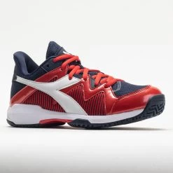 Diadora B.Icon 2 Junior Blue Corsair/White/Fiery Red -Sport Racquet Shop 121360 5
