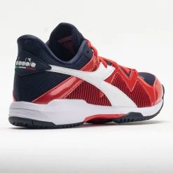 Diadora B.Icon 2 Junior Blue Corsair/White/Fiery Red -Sport Racquet Shop 121360 6