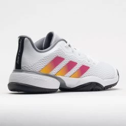 Adidas Barricade Junior White/Solar Gold/Lucid Fuchsia -Sport Racquet Shop 121362 6